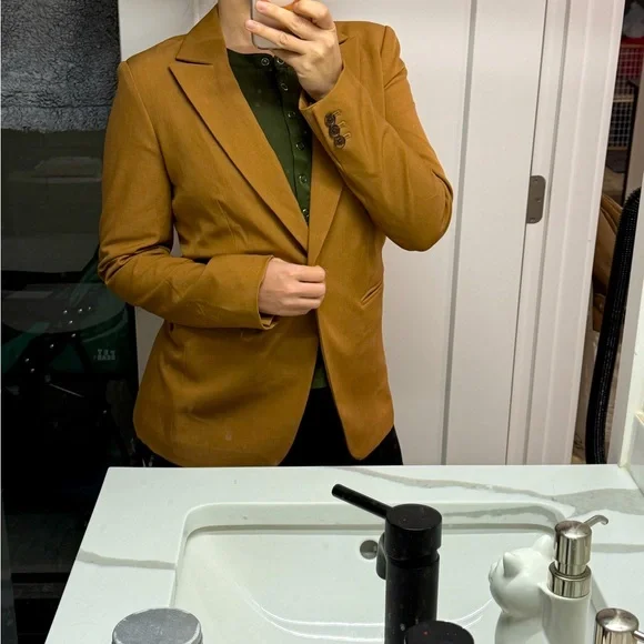 Banana Republic Camel/Tan Blazer - Picture 1 of 7